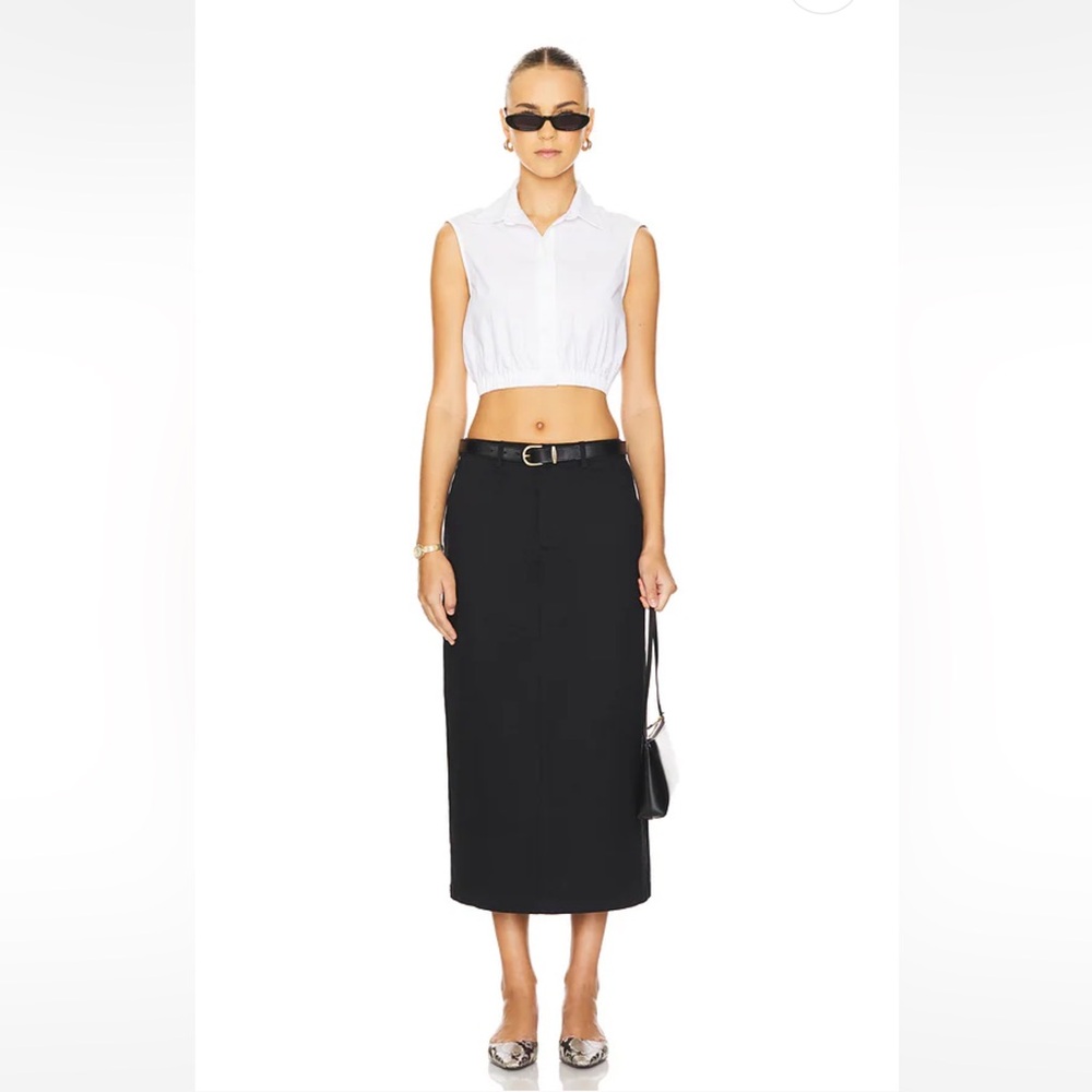 LNA Black Dara Skirt